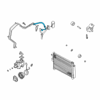 OEM 2002 Hyundai Accent Hose-Discharge Diagram - 97762-25100