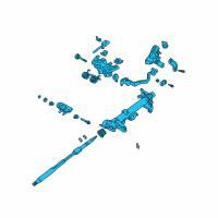 OEM Toyota Prius Steering Column Diagram - 4525047020BO
