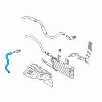 OEM 2014 Lexus RX350 Hose, Oil Cooler Outlet Diagram - 32942-0E021