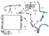 OEM Jeep COOLANT Diagram - 68425474AA