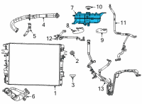 OEM Jeep Grand Wagoneer COOLANT Diagram - 68425464AA