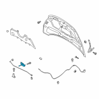 OEM 2017 Ford C-Max Latch Diagram - AM5Z-16700-B