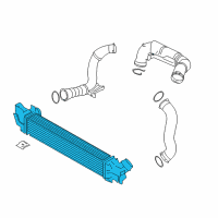 OEM BMW X1 Charge-Air Cooler Diagram - 17-51-7-617-600