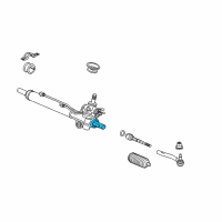 OEM 2011 Honda Pilot Rack, Steering Diagram - 53626-SZA-A01