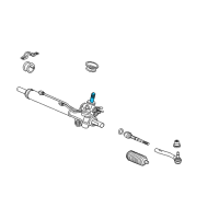 OEM 2013 Honda Pilot Valve Sub-Assy., Steering Diagram - 53641-SZA-A51