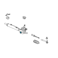 OEM 2015 Honda Pilot Bush, Steering Gear Box Mounting Diagram - 53685-SZA-A51