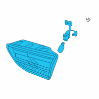 OEM 2019 Kia Rio Lamp Assembly-Rear Combination Diagram - 92403H9100