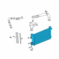 OEM GMC Savana 2500 Intercooler Diagram - 19353996