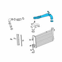 OEM 2022 GMC Savana 3500 HOSE ASM-CHRG AIR CLR OTLT AIR Diagram - 84343023