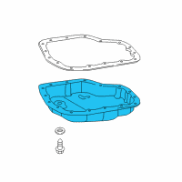 OEM 2022 Toyota Corolla Oil Pan Diagram - 35106-12200