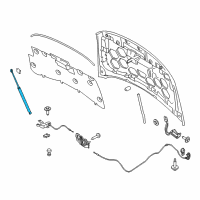 OEM 2016 Lincoln MKC Lift Cylinder Diagram - EJ7Z-16C826-A
