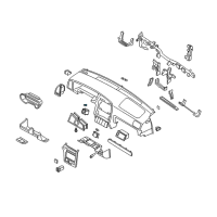 OEM Infiniti QX4 Socket & Bulb Assy Diagram - 24860-2P200