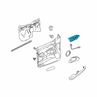 OEM GMC Envoy Switch Asm-Door Lock & Side Window *Cashmere Diagram - 15133146