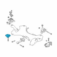 OEM Hyundai Santa Fe Sport Bracket Assembly-Transmission Support Diagram - 45211-3B262