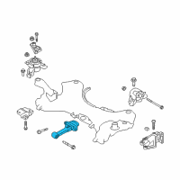 OEM 2016 Hyundai Santa Fe Sport Bracket Assembly-Roll Rod Diagram - 21950-2W100