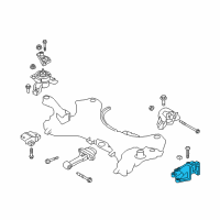 OEM Hyundai Santa Fe Sport Bracket Assembly-Transmission Support Diagram - 45211-3B875