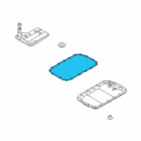 OEM 2009 BMW 335i Gasket, Oil Pan Diagram - 24-11-7-572-618