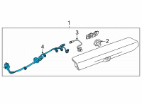 OEM GMC Sierra Harness Diagram - 84859038