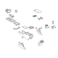 OEM Toyota Lock Diagram - 58908-06020-B0