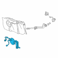 OEM 2009 Ford Crown Victoria Fuel Pump Diagram - 6W1Z-9H307-E