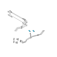 OEM 2012 Ford E-250 Transmission Cooler Clamp Diagram - -W525931-S300