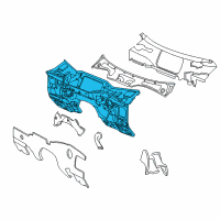 OEM BMW Splash Wall Diagram - 41-13-8-398-674