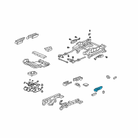 OEM Acura Switch Assembly, Passenger Side (4 Way) Diagram - 81253-SJA-A01