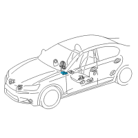 OEM Lexus NX200t Computer, Occupant Detection Diagram - 89952-53021