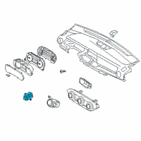 OEM 2020 Kia Forte Switch Assy-Hazard Diagram - 93790M6100WK