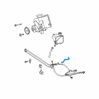 OEM 2007 Dodge Sprinter 3500 Low Press-Power Steering Diagram - 68006677AB