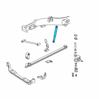 OEM 1991 GMC K3500 Shock Diagram - 22064417