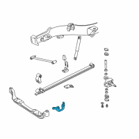 OEM GMC C3500 Arm-Tie Rod (RH) Diagram - 15972558