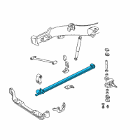 OEM GMC V2500 Leaf Spring Diagram - 15638995