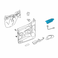 OEM Buick Rainier Window Switch Diagram - 25811579