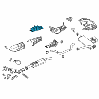 OEM 2018 Ford C-Max Underbody Shield Diagram - AV6Z-3811778-A