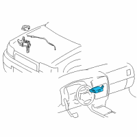 OEM Toyota 4Runner Computer Assy, Cruise Control Diagram - 88240-35291