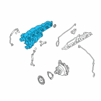 OEM 2013 BMW X6 Exchange-Turbo Charger Diagram - 11-65-7-636-423