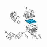 OEM 2007 Chrysler Sebring Filter-Air Diagram - 4891926AB