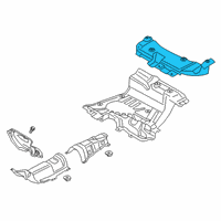 OEM Ford Transit Connect Heat Shield Diagram - KV6Z-5811434-B