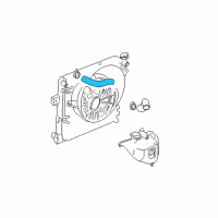 OEM 2000 Jeep Grand Cherokee Hose-Radiator Inlet Diagram - 52079407