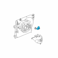 OEM 1999 Jeep Grand Cherokee Hose-Radiator Outlet Diagram - 52079409