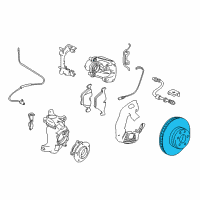 OEM 2000 BMW 740iL Brake Disc, Ventilated Diagram - 34-11-6-757-747