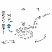 OEM 2019 Honda Accord Set, Meter Complete Diagram - 17047-TWA-A01