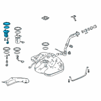 OEM Filter Set, Fuel Diagram - 17048-TVA-A02