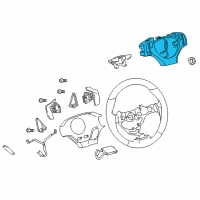 OEM 2016 Lexus GS200t Switch Assembly, Steering Diagram - 84250-48451