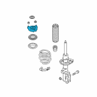 OEM 2018 Kia Sportage Insulator Assembly-Strut Diagram - 54610D3000