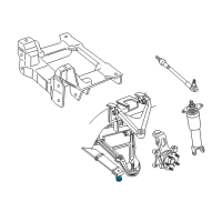 OEM 2003 Chevrolet Corvette Insulator-Rear Spring Diagram - 10408967