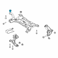 OEM 2017 Ford Focus Front Insulator Diagram - AV6Z-5A103-A