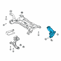 OEM 2016 Ford C-Max Knuckle Diagram - BV6Z-3K185-J