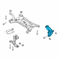 OEM 2013 Ford C-Max Knuckle Diagram - BV6Z-3K185-J